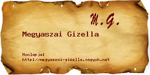 Megyaszai Gizella névjegykártya